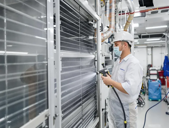Professional AC coil cleaning by Somerset Air Duct Cleaning in Somerset