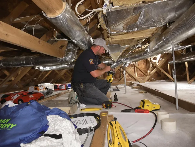 Professional air duct repair by Somerset Air Duct Cleaning in Somerset