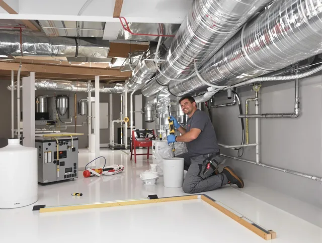 Professional duct sealing service by Somerset Air Duct Cleaning in Somerset