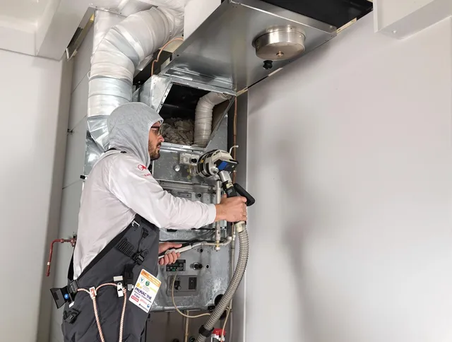Expert furnace duct cleaning by Somerset Air Duct Cleaning in Somerset
