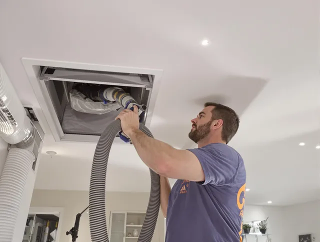 Precision indoor duct cleaning by Somerset Air Duct Cleaning in Somerset